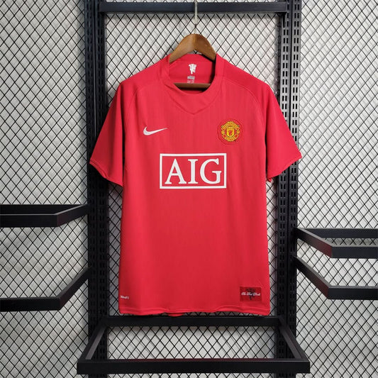 Manchester United 07/08 Home Shirt - TheFutbolistaCloset