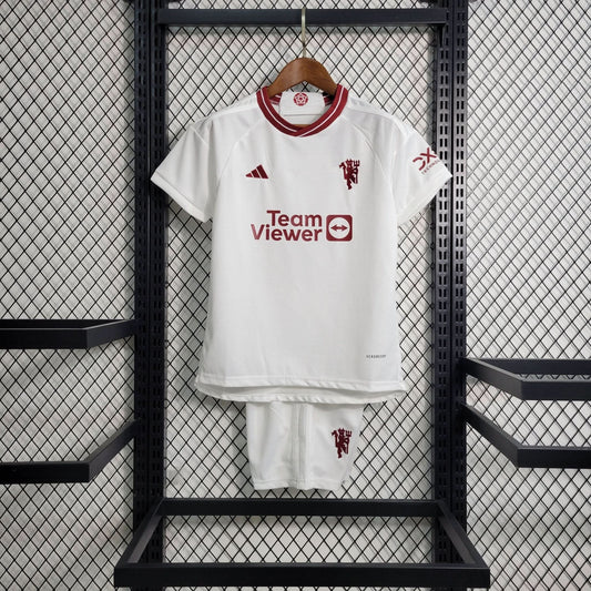 Manchester United 23/24 Third Kids Set - TheFutbolistaCloset