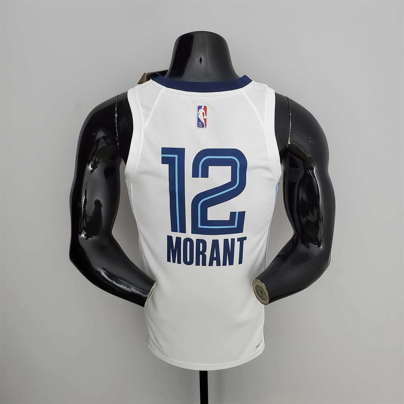 Memphis Grizzlies White Jersey - TheFutbolistaCloset