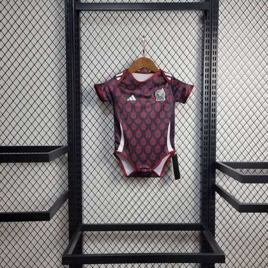 Mexico Copa America 2024 Home Babies Body Shirt - TheFutbolistaCloset