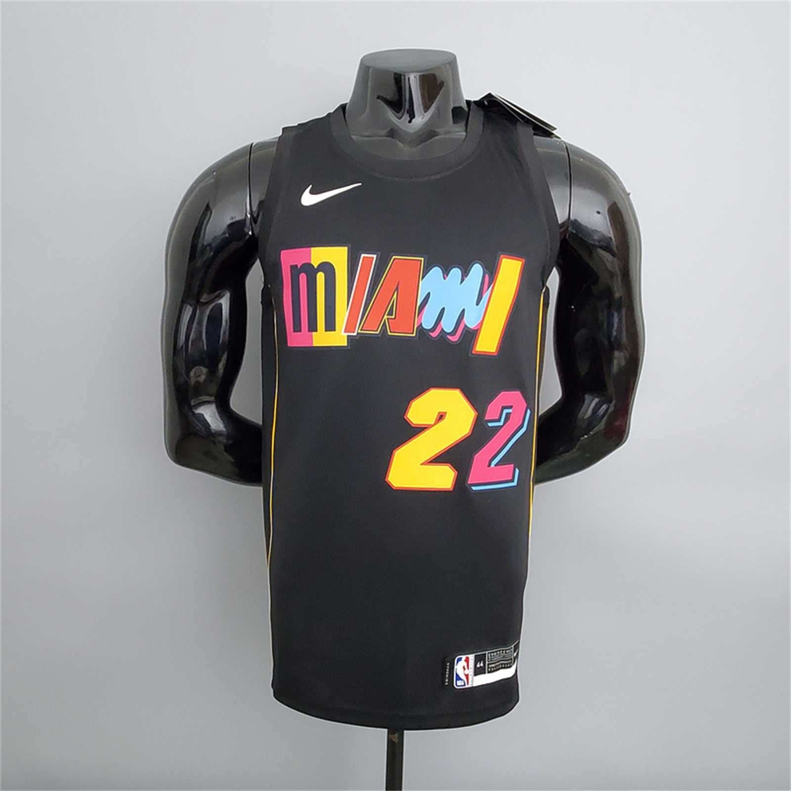 Miami Heat Black Jersey - TheFutbolistaCloset