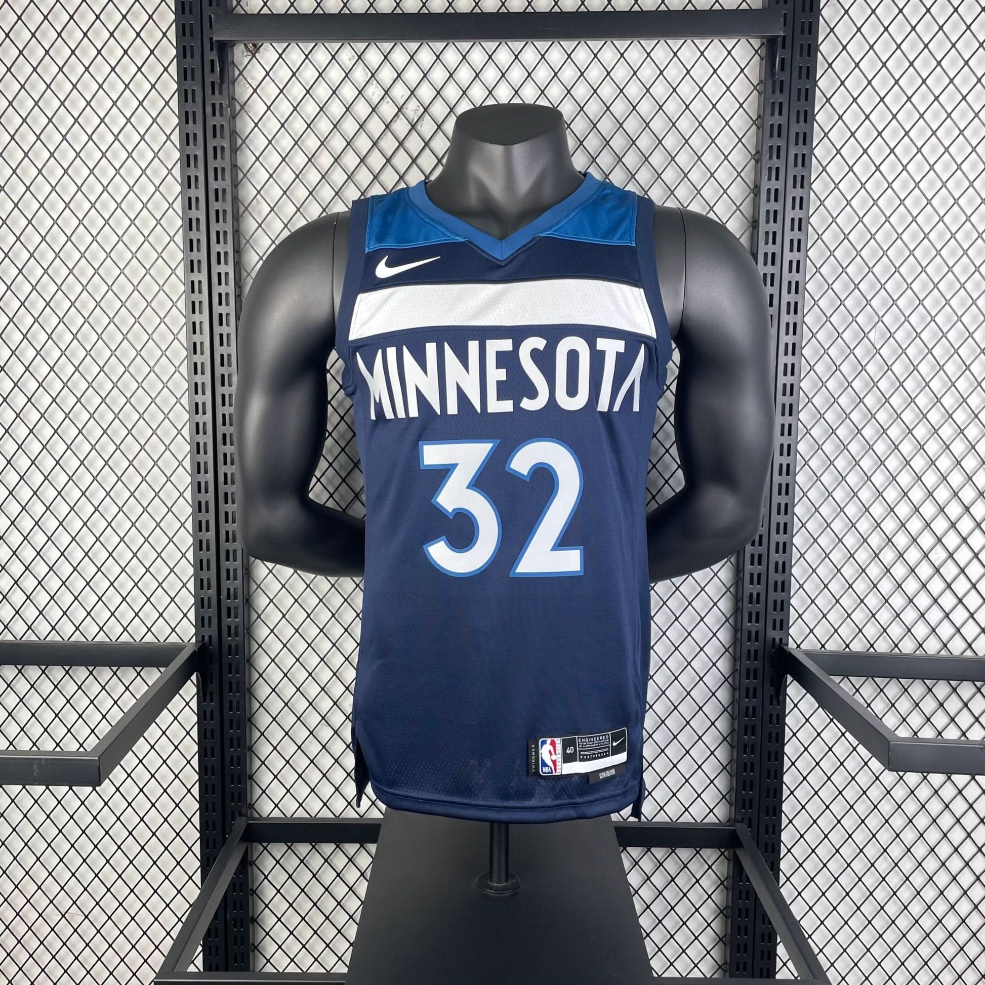 Minnesota Timberwolves Blue Jersey - TheFutbolistaCloset