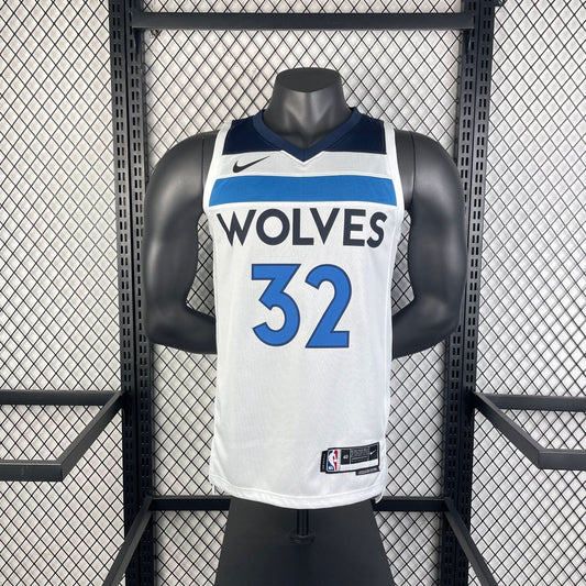 Minnesota Timberwolves White Jersey - TheFutbolistaCloset