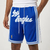 מכנסיי ג׳אסט דון לוס אנג׳לס לייקרס בצבע כחול לבן