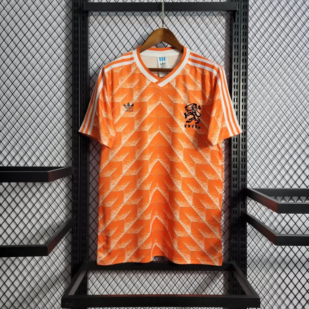 Netherlands 1988 Home Shirt - TheFutbolistaCloset