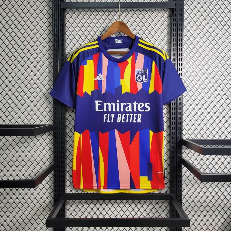 Olympique Lyon 23/24 Pre Match Shirt - TheFutbolistaCloset