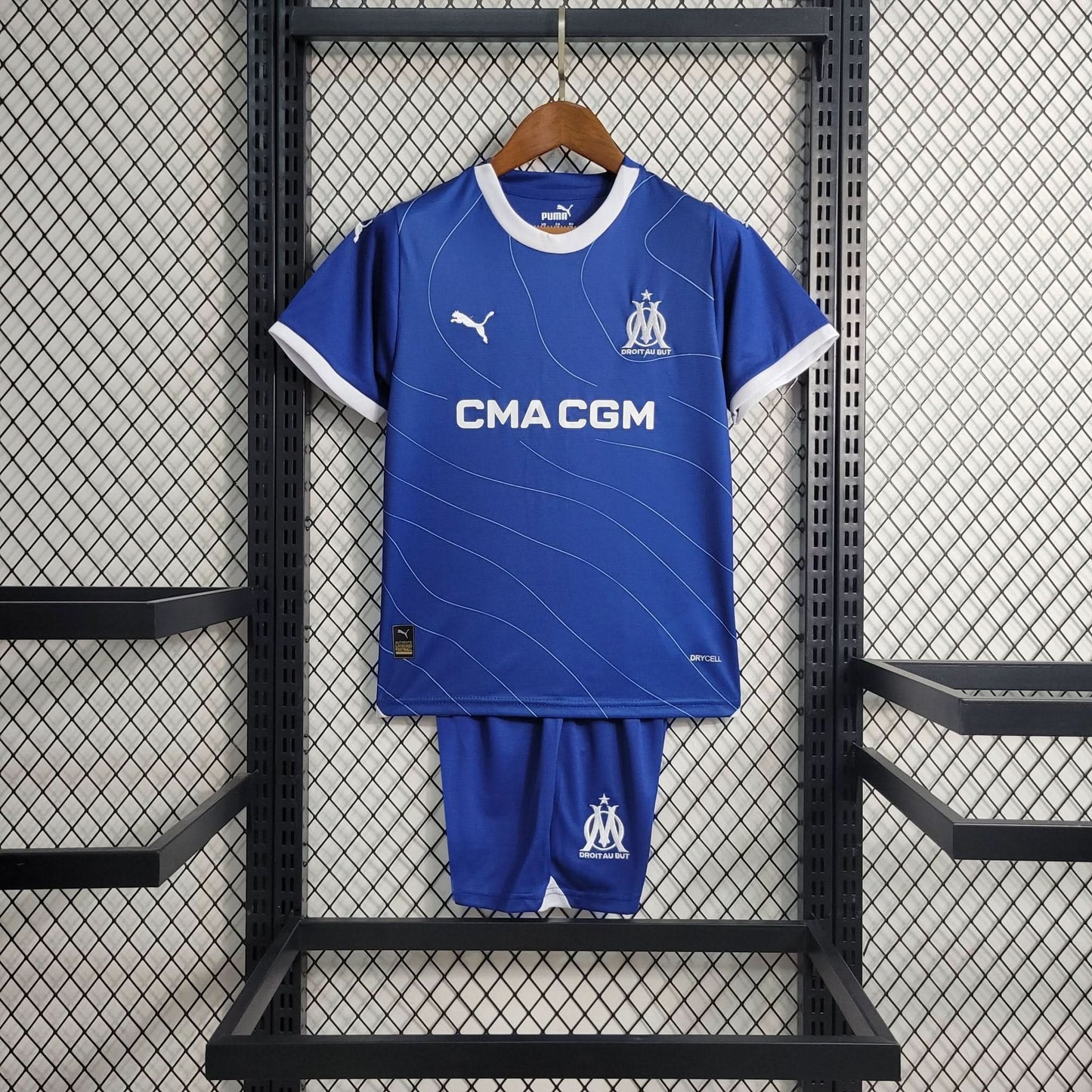 Olympique Marseille 23/24 Away Kids Set - TheFutbolistaCloset