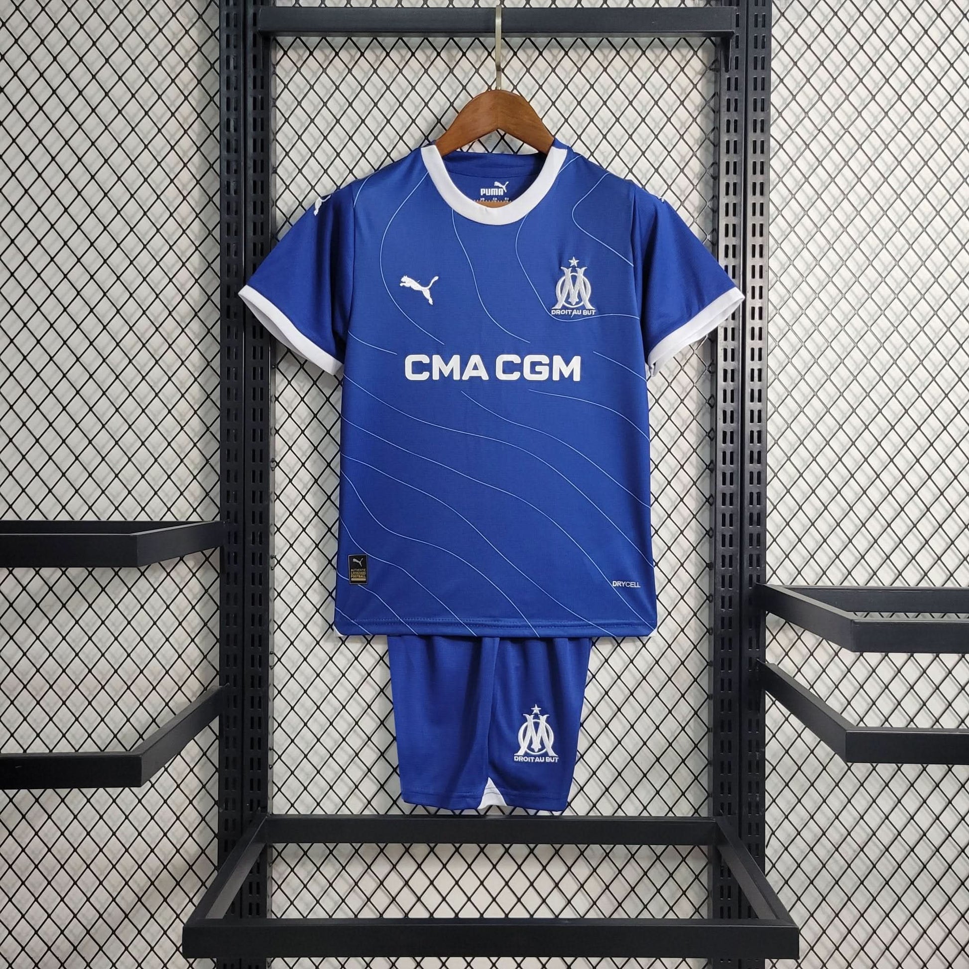 Olympique Marseille 23/24 Away Kids Set - TheFutbolistaCloset