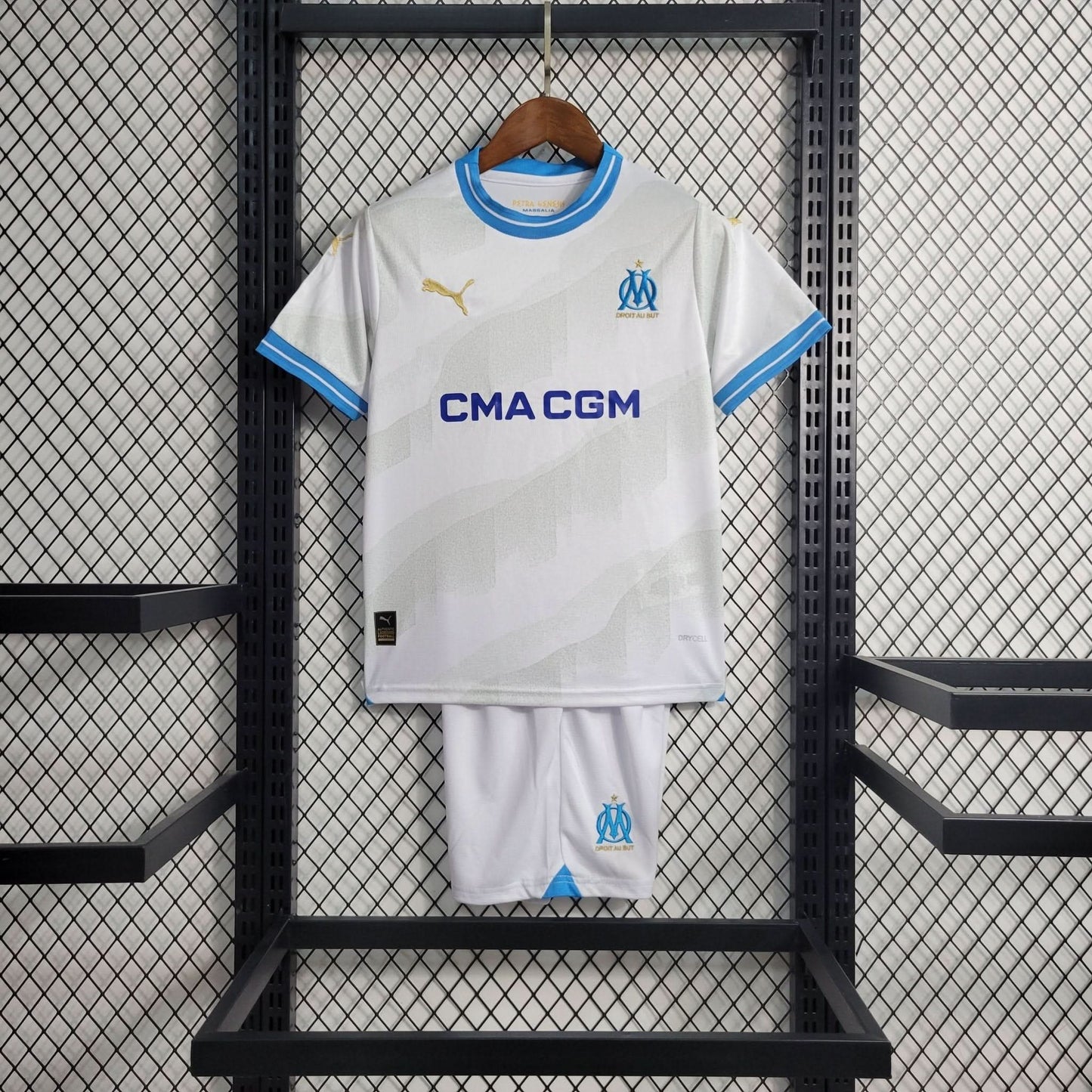Olympique Marseille 23/24 Home Kids Set - TheFutbolistaCloset