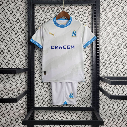 Olympique Marseille 23/24 Home Kids Set - TheFutbolistaCloset