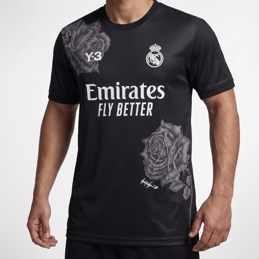 Real Madrid x Y3 Black Special Shirt