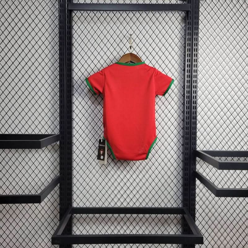 Portugal Euros 2024 Home Babies Body Shirt - TheFutbolistaCloset
