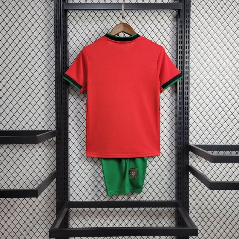 Portugal Euros 2024 Home Kids Set - TheFutbolistaCloset