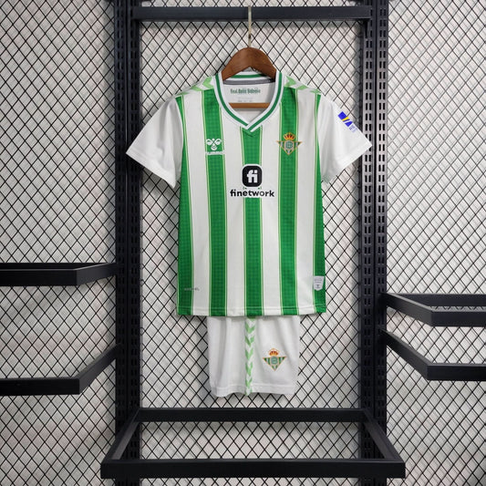 Real Betis 23/24 Home Kids Set - TheFutbolistaCloset