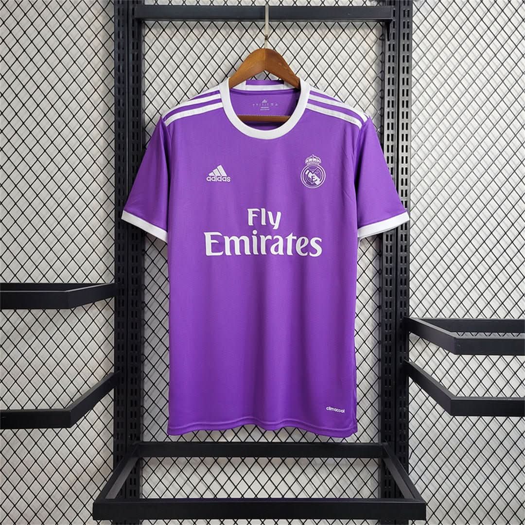 Real Madrid 16/17 Away Shirt - TheFutbolistaCloset