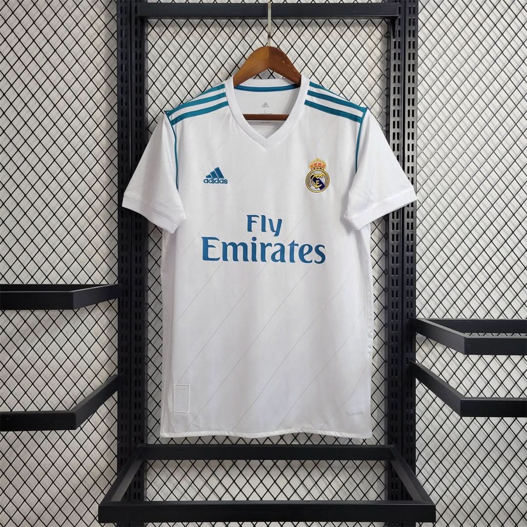 Real Madrid 17/18 Home Shirt - TheFutbolistaCloset
