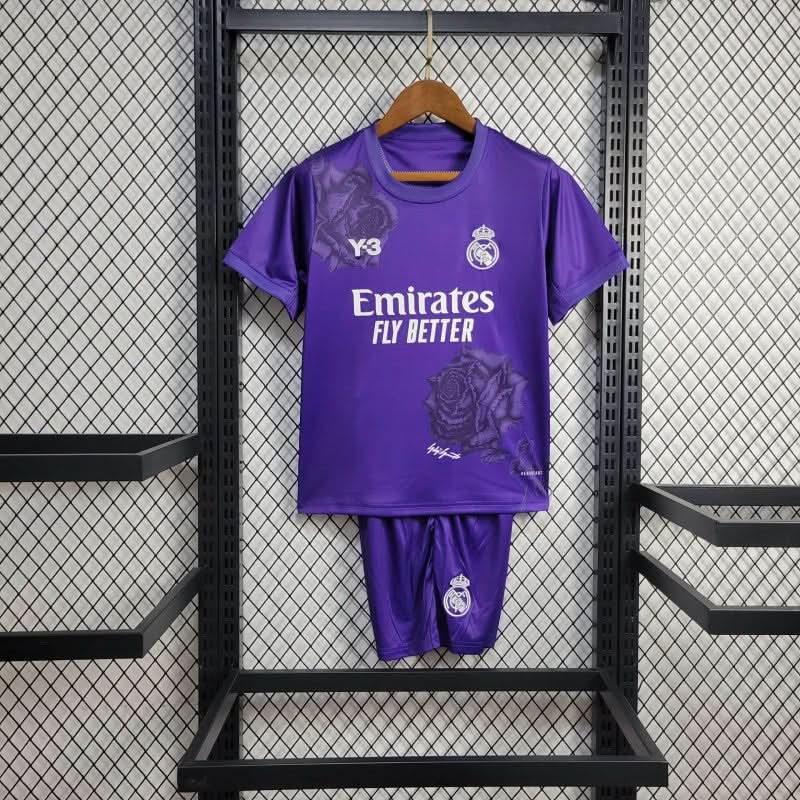 Real Madrid 23/24 Fourth Kids Set - TheFutbolistaCloset