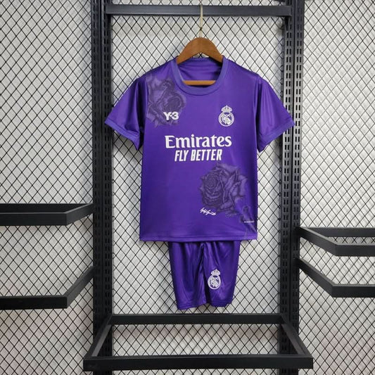 Real Madrid 23/24 Fourth Kids Set - TheFutbolistaCloset