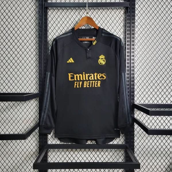 Real Madrid 23/24 Third Shirt Long Sleeve - TheFutbolistaCloset