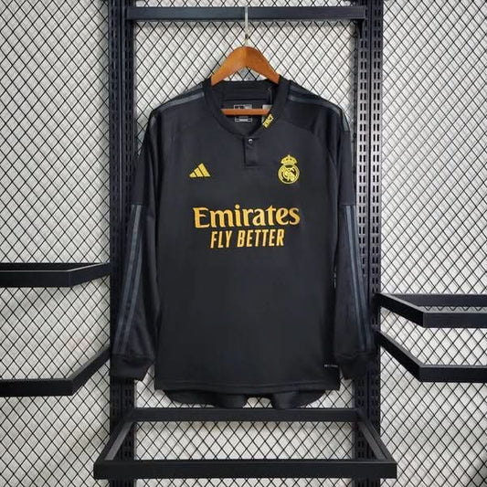 Real Madrid 23/24 Third Shirt Long Sleeve - TheFutbolistaCloset