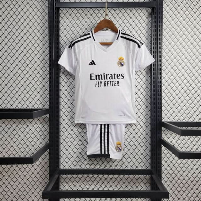 Real Madrid 24/25 Home Kids Set - TheFutbolistaCloset