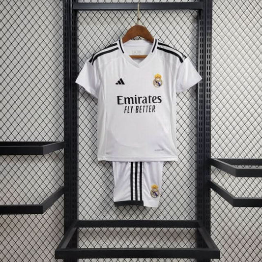 Real Madrid 24/25 Home Kids Set - TheFutbolistaCloset