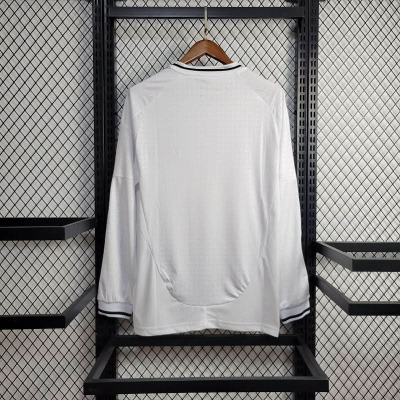 Real Madrid 24/25 Home Shirt Long Sleeve - TheFutbolistaCloset