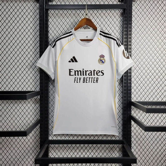 Real Madrid 25/26 Home Shirt - TheFutbolistaCloset