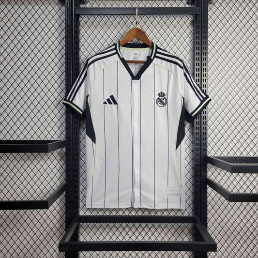 Real Madrid US Baseball 25/26 Shirt - TheFutbolistaCloset