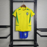 סט ילדים ברזיל בית 2002 - TheFutbolistaCloset