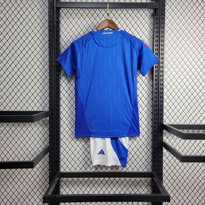 סט ילדים רשמי נבחרת איטליה בית 2024 - TheFutbolistaCloset