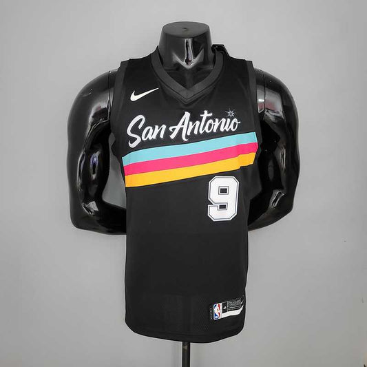 San Antonio Spurs 2021 City Edition Black Jersey - TheFutbolistaCloset