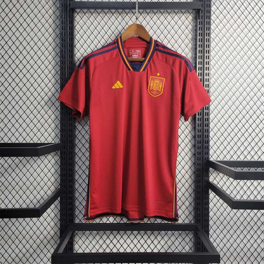 Spain 2022 Home Shirt - TheFutbolistaCloset