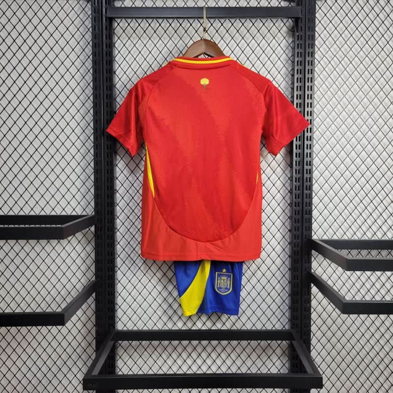 Spain Euros 2024 Home Kids Set - TheFutbolistaCloset