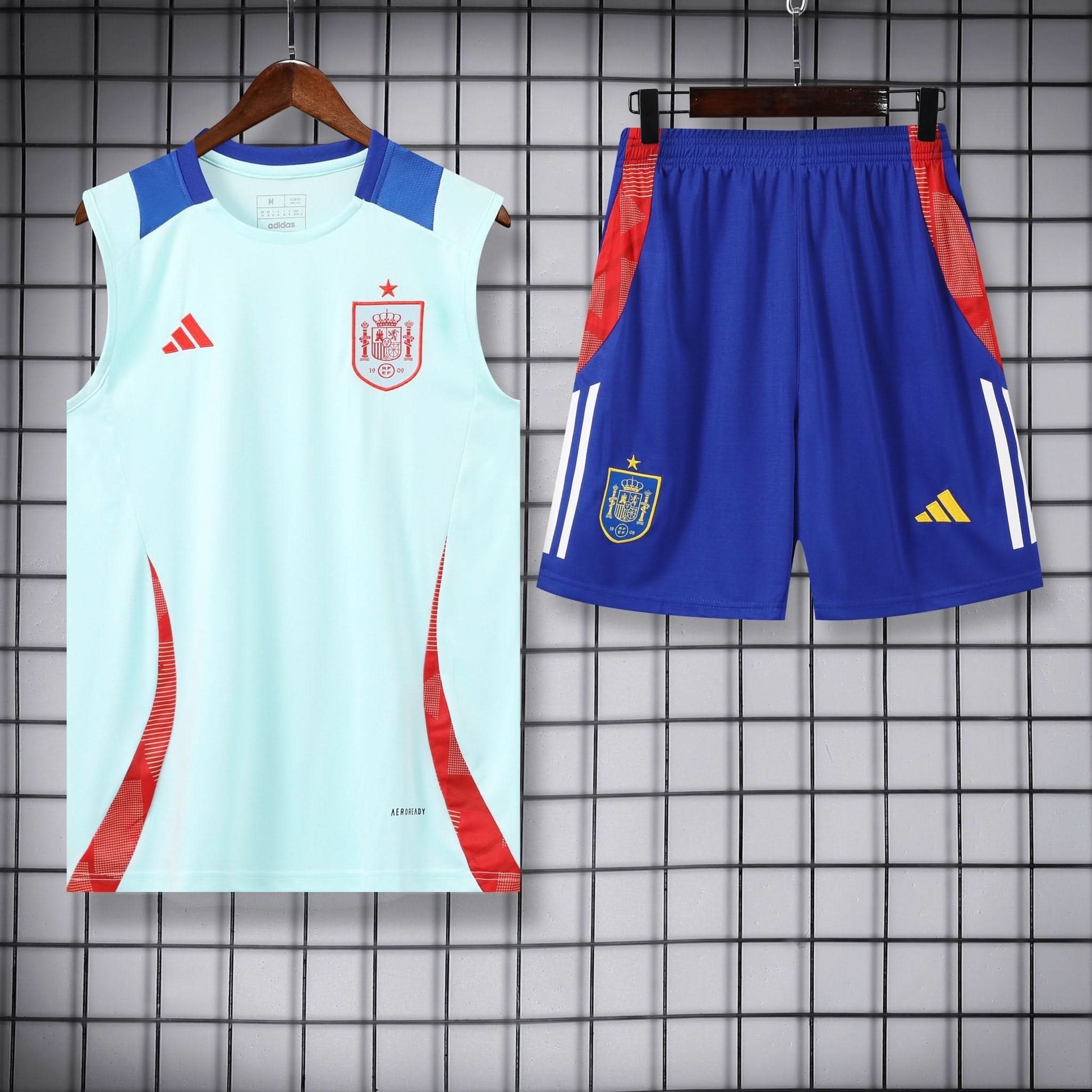 Spain Light Blue Training Shirt - TheFutbolistaCloset