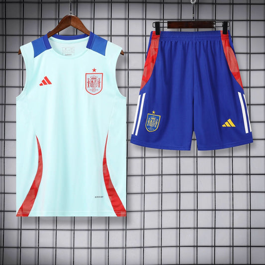 Spain Light Blue Training Shirt - TheFutbolistaCloset