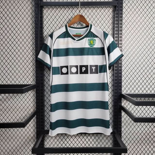 Sporting Lisbon 01/03 Home Shirt - TheFutbolistaCloset