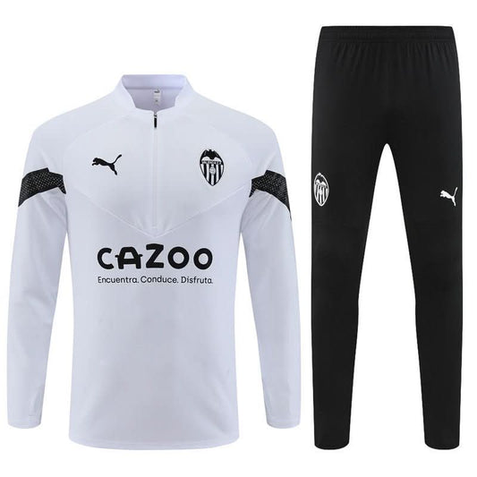 Valencia CF 22/23 White Training Set - TheFutbolistaCloset