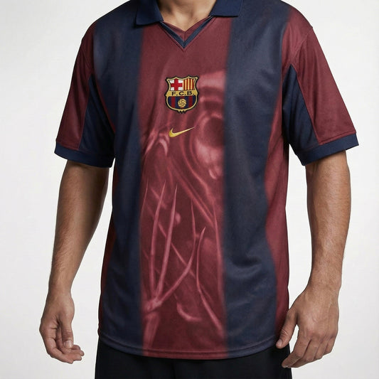 חולצה מיוחדת ברצלונה וטראוויס סקוט - TheFutbolistaCloset