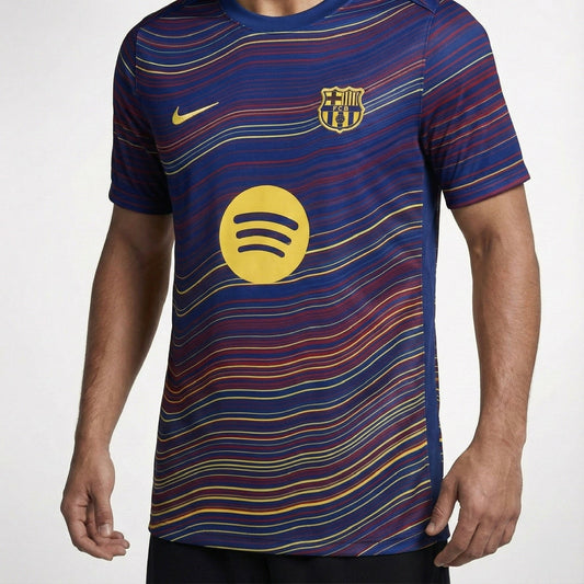 חולצת חימום ברצלונה 25/26 - TheFutbolistaCloset