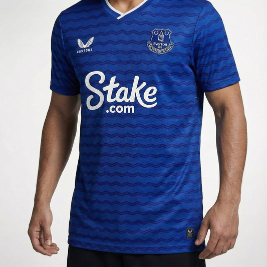 חולצת משחק רשמית אברטון בית 25/26 - TheFutbolistaCloset