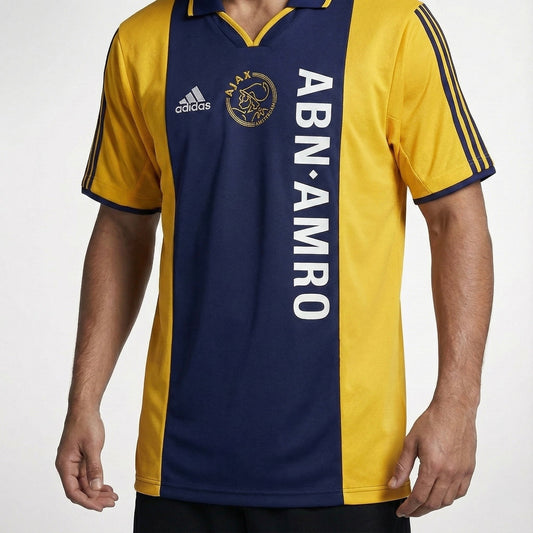 חולצת משחק רשמית אייאקס אמסטרדם חוץ 00/01 - TheFutbolistaCloset