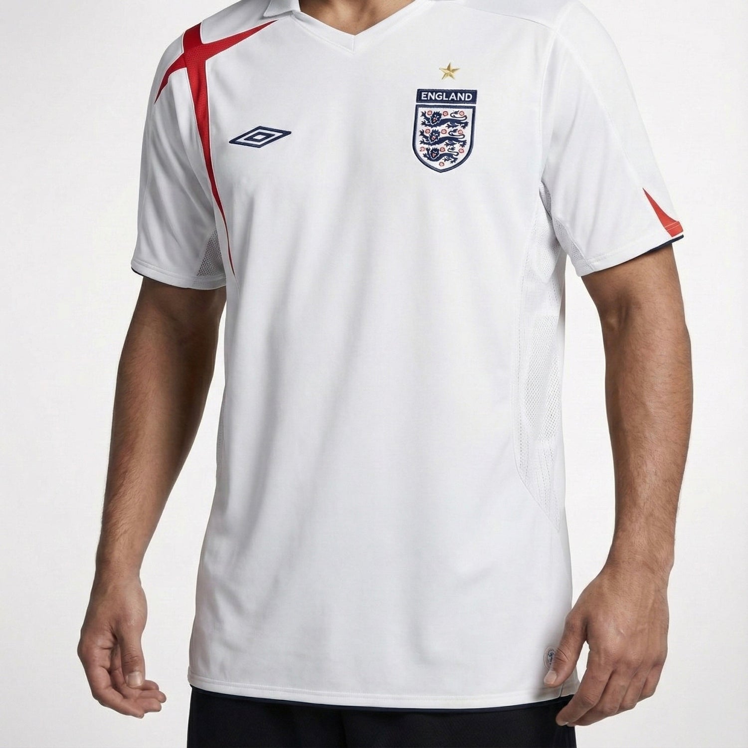 חולצת משחק אנגליה בית 2006 - TheFutbolistaCloset