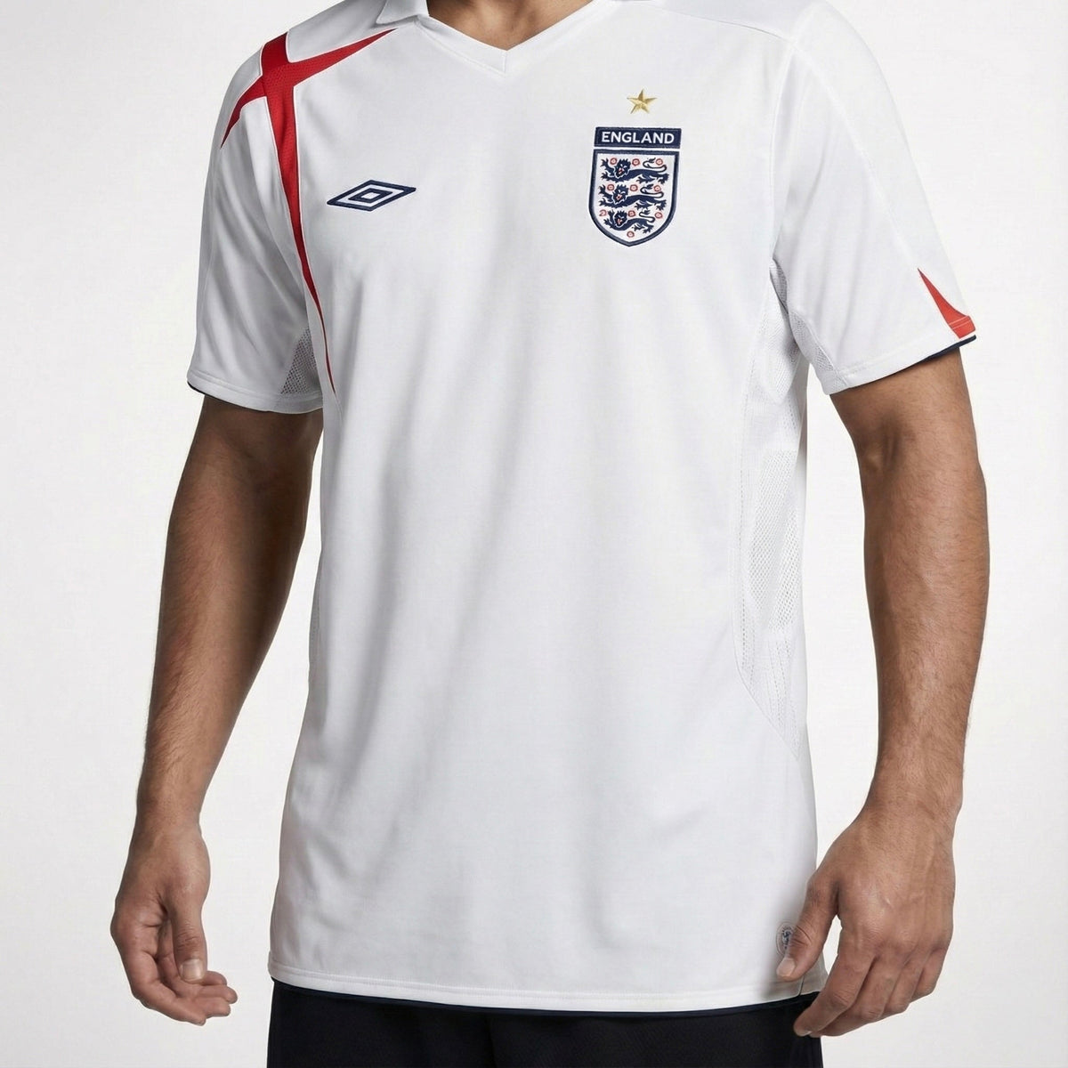 חולצת משחק רשמית אנגליה בית 2006 - TheFutbolistaCloset