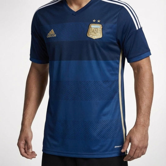 חולצת משחק רשמית ארגנטינה חוץ 2014 - TheFutbolistaCloset