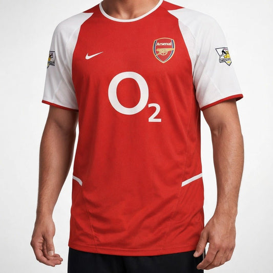 חולצת משחק רשמית ארסנל בית 02/04 - TheFutbolistaCloset