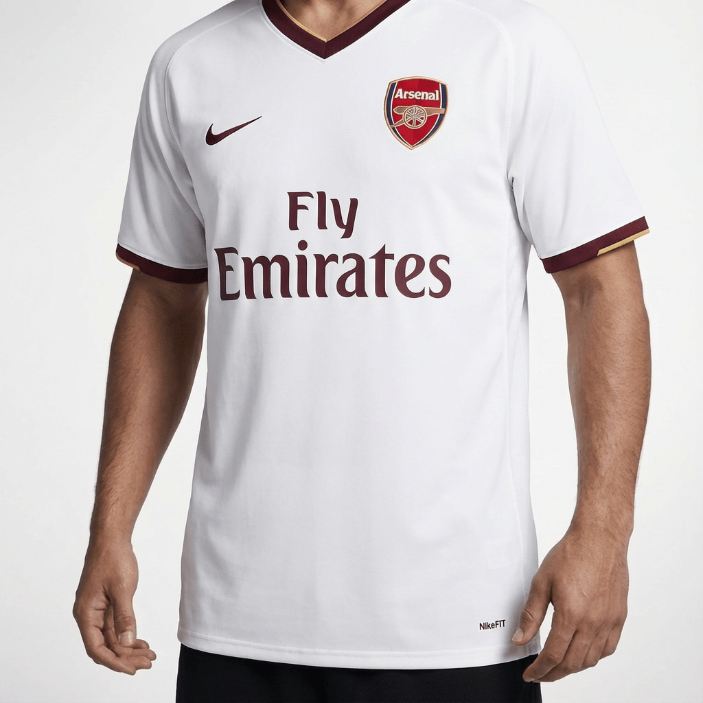 חולצת משחק ארסנל חוץ 07/09 - TheFutbolistaCloset