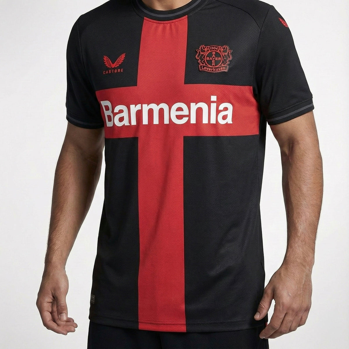 חולצת משחק רשמית באייר לברקוזן בית 23/24 - TheFutbolistaCloset