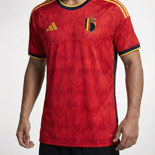 חולצת משחק רשמית בית נבחרת בלגיה מונדיאל 2026 - TheFutbolistaCloset