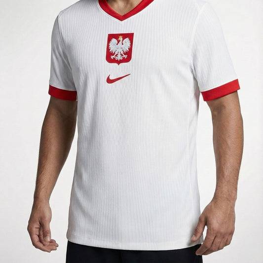 חולצת משחק רשמית בית נבחרת פולין יורו 2024 - TheFutbolistaCloset